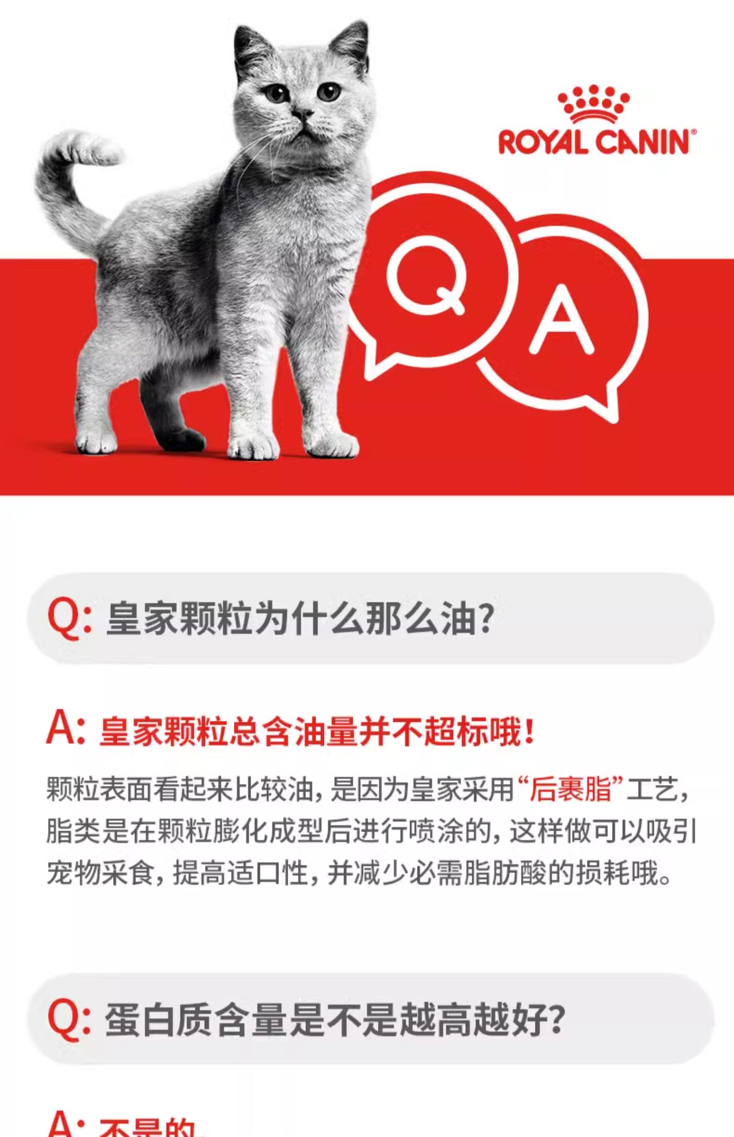 皇家营养成猫全价粮