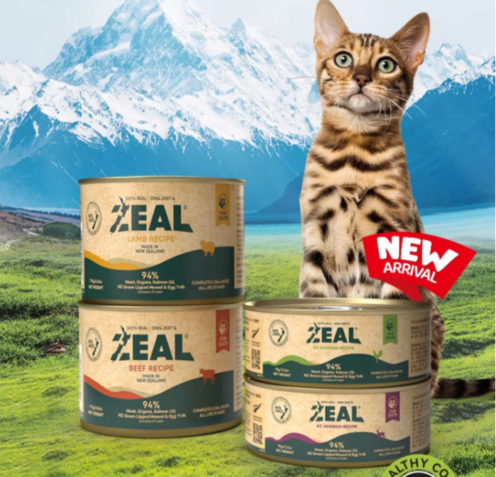 （正品带防伪）ZEAL全价无谷猫罐头